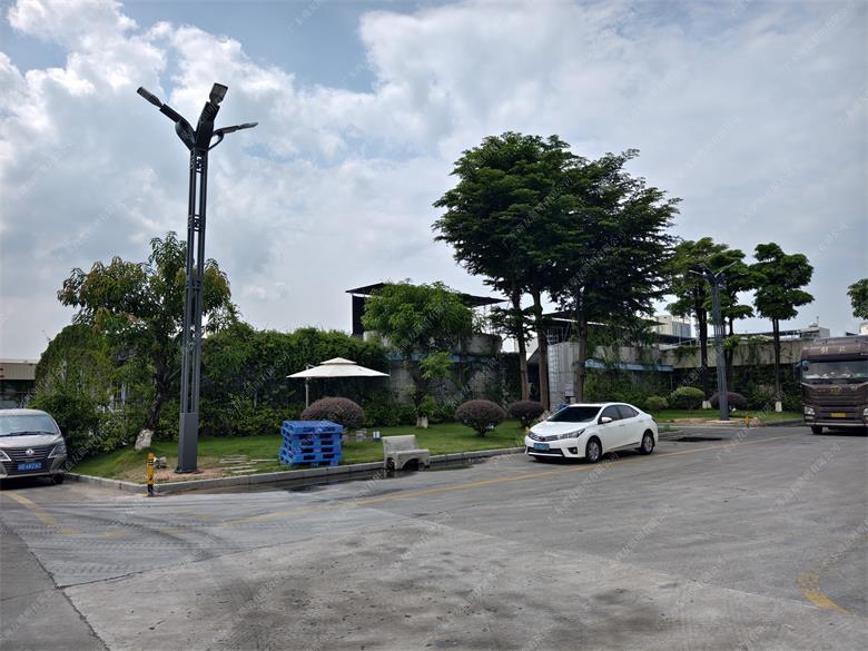 商友照明定制景观路灯助力惠和制品有限公司照明亮化徏? width=